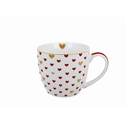 Obrázek pro produkt Hrnek Red Hearts 0,46l porcelán