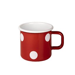 Obrázek pro produkt Hrnek Iska červený 0,33l smaltovaný