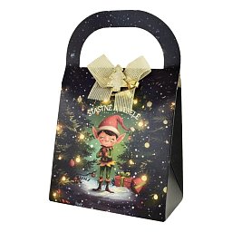 Obrázek pro produkt Dárková taška Vánoční skřítek