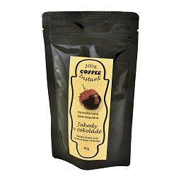 Obrázek pro produkt Káva instantní Jahody v čokoládě 60g