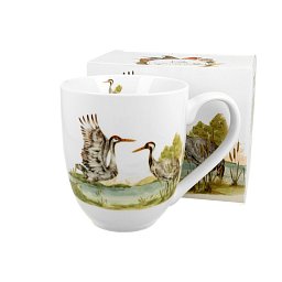 Obrázek pro produkt Hrnek Jeřáb 1l porcelán