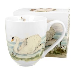 Obrázek pro produkt Hrnek Labuť 1l porcelán