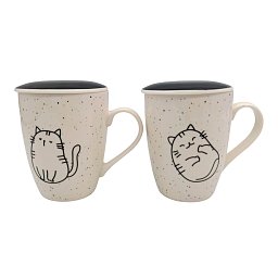 Obrázek pro produkt Hrnek byl. Kitty 300ml (2druhy) porcelán
