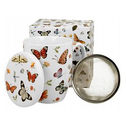 Obrázek pro produkt Hrnek byl. Motýlci 0,35l porcelán