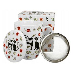 Obrázek pro produkt Hrnek byl. Koťátka 0,35l porcelán