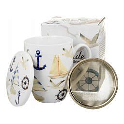 Obrázek pro produkt Hrnek byl. Plachetnice 0,36l porcelán