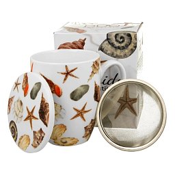 Obrázek pro produkt Hrnek byl. Mušle 0,36l porcelán