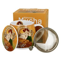 Obrázek pro produkt Hrnek byl. Topaz 0,43l porcelán