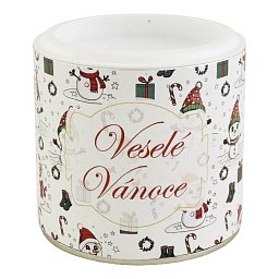 Obrázek pro produkt Veselé Vánoce Sněhulák dárková dóza