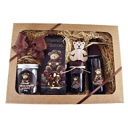 Obrázek pro produkt Dárkový balíček Veselé Vánoce Medvídek