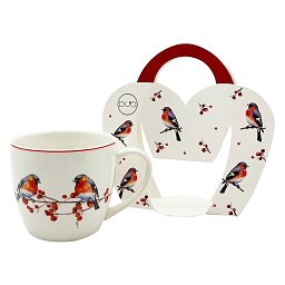 Obrázek pro produkt Hrnek Vánoční hýl 0,46l porcelán