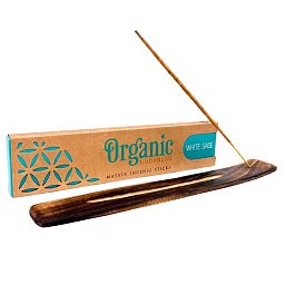 Obrázek pro produkt Vonné tyčinky Organic White Sage 12ks