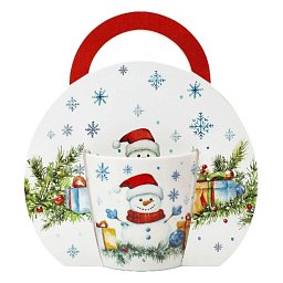 Obrázek pro produkt Hrnek Sněhulák 0,3l porcelán