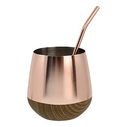 Obrázek pro produkt Sada na maté Eliene Copper 0,45l nerezová ocel