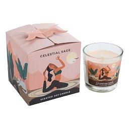 Obrázek pro produkt Sójová vonná svíčka Celestial Sage 60g