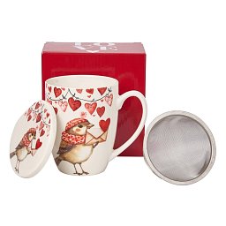 Obrázek pro produkt Hrnek byl. Vrabčák 0,36l porcelán