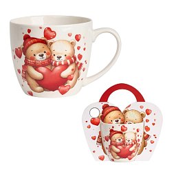 Obrázek pro produkt Hrnek Bear with Balloons 0,46l porcelán