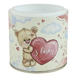 Obrázek pro produkt Z lásky medvídek dárková dóza