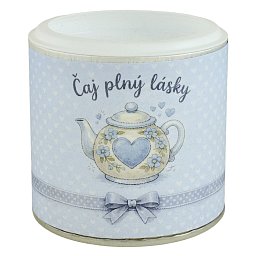 Obrázek pro produkt Čaj plný lásky modrá dárková dóza