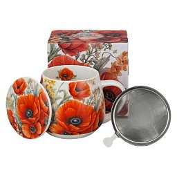 Obrázek pro produkt Hrnek byl. Poppies 0,43l porcelán