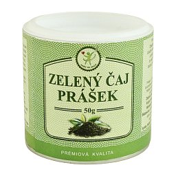 Obrázek pro produkt Zelený čaj - prášek 50g