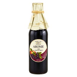Obrázek pro produkt 100% ovocný sirup BIO Aronie 0,25l