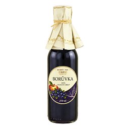 Obrázek pro produkt 100% ovocný sirup BIO Borůvka 0,25l