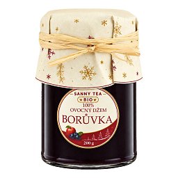 Obrázek pro produkt 100% ovocný džem BIO Borůvka 200g