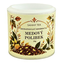 Obrázek pro produkt Rooibos Medový polibek v dóze 50g