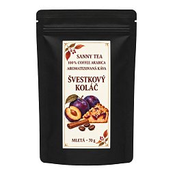 Obrázek pro produkt Káva mletá Švestkový koláč 70g