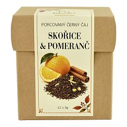 Obrázek pro produkt Podzimní edice Černý čaj Skořice pomeranč