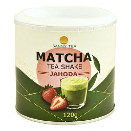 Obrázek pro produkt Matcha Tea Shake Jahoda 120g