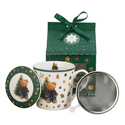 Obrázek pro produkt Hrnek byl. Teddy 0,36l porcelán (domeček)