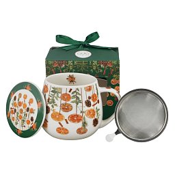 Obrázek pro produkt Hrnek byl. Vánoční ovoce 0,43l porcelán