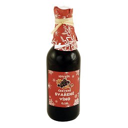 Obrázek pro produkt Červené svařené víno 0,25l