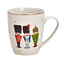 Obrázek pro produkt Hrnek Louskáček bíly 0,35l porcelán