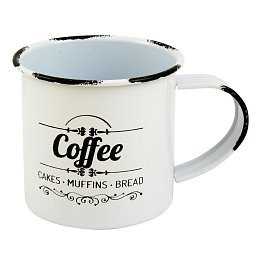 Obrázek pro produkt Hrnek plechový Coffee / Tea 375ml