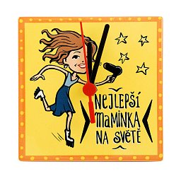 Obrázek pro produkt Dekorace Hodiny Nejlepší maminka