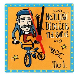 Obrázek pro produkt Dekorace Hodiny Nejlepší dědeček