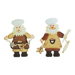 Obrázek pro produkt Dekorace Kuchař magnetka