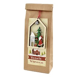 Obrázek pro produkt Veselé Vánoce domeček ovocný čaj 50g